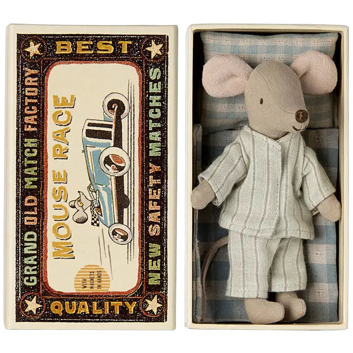 Maileg Big Brother Mouse in Matchbox