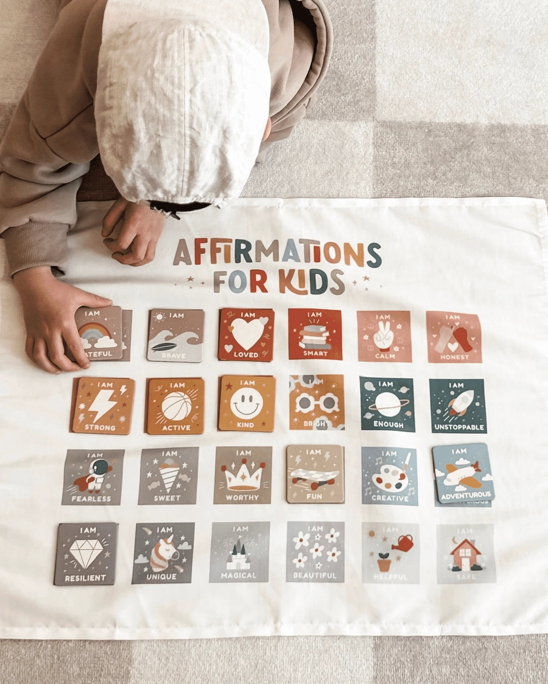 Affirmations For Kids Memory Matching Game