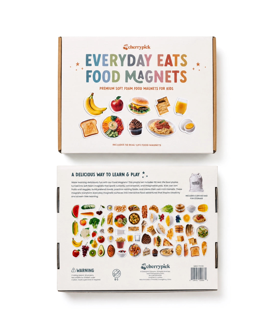 Food Magnets - 65pc Set