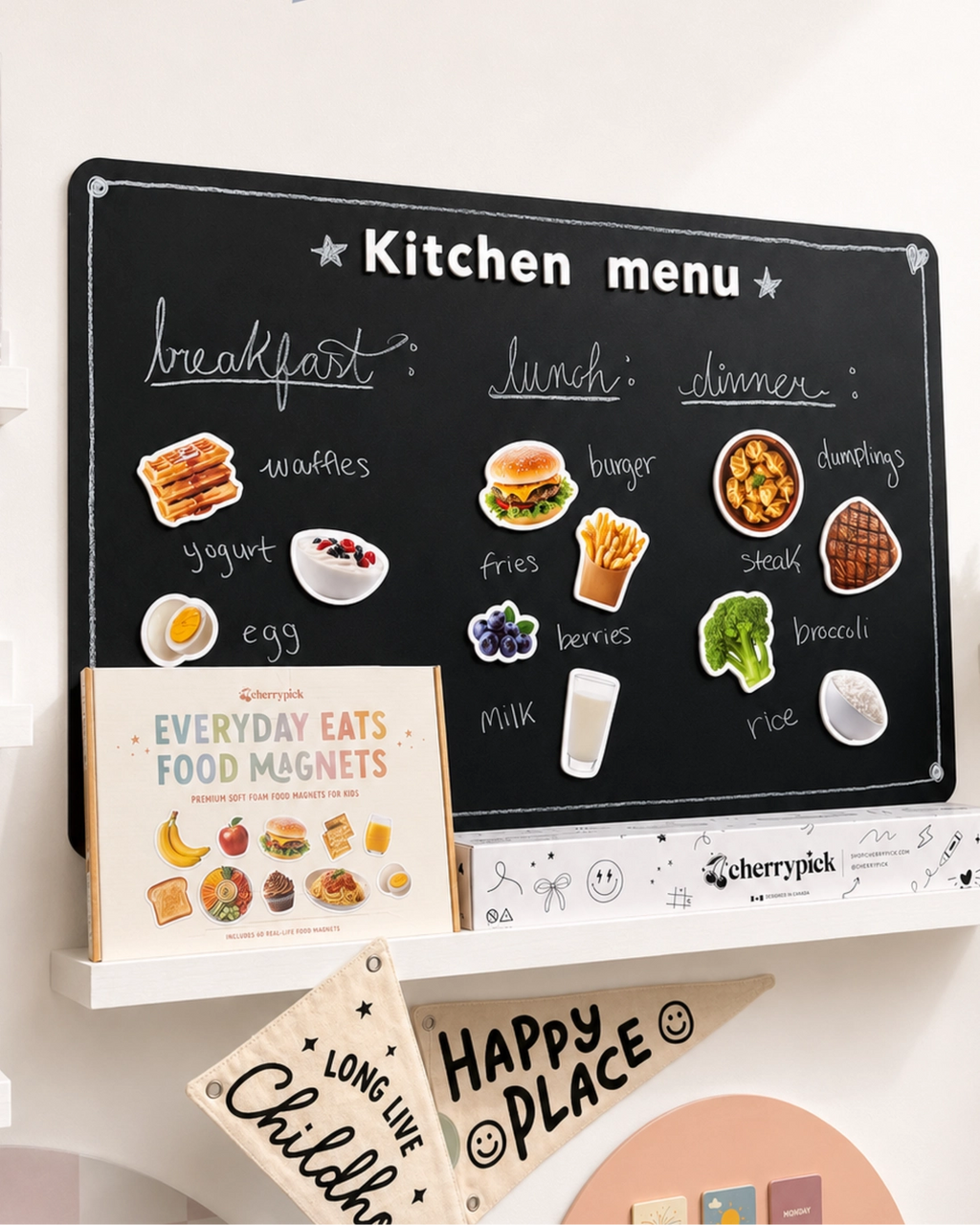 Food Magnets - 65pc Set