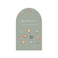 Magic Playwall - Original Arch Magnetic Wall Decal (Sage Green)