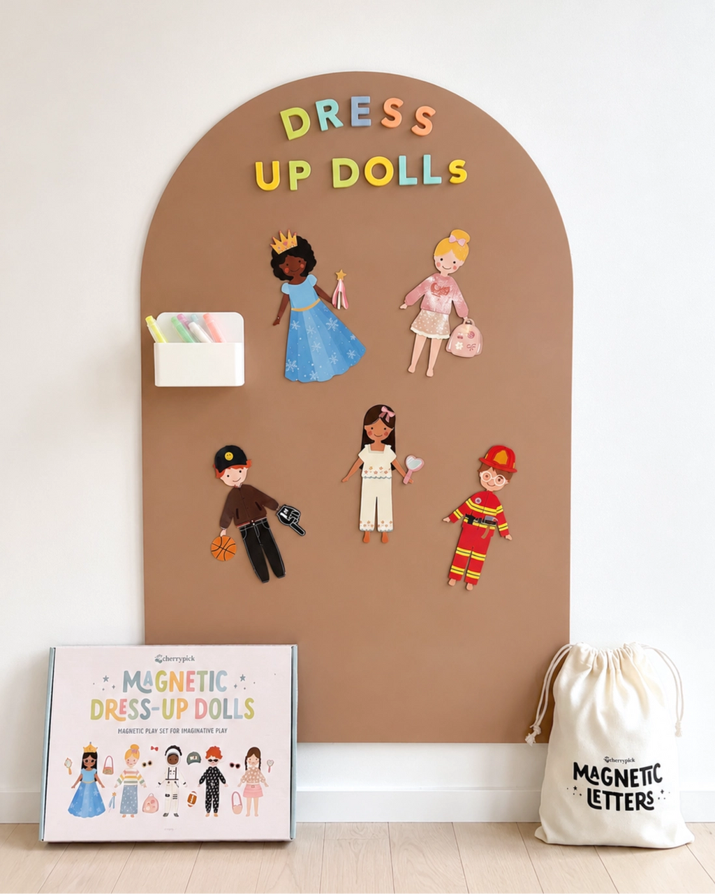 Magnetic Dress-Up Dolls Playset