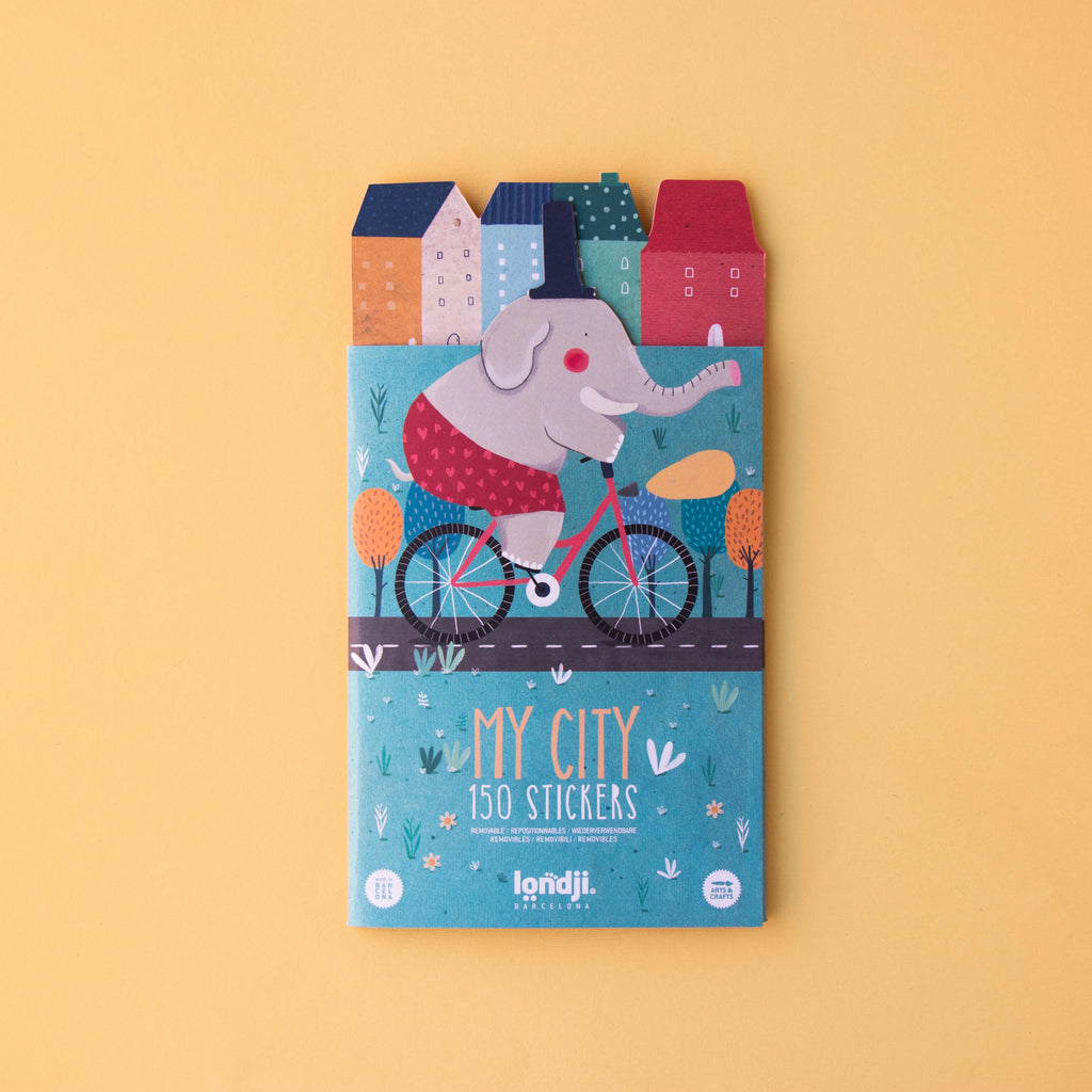 City Repositionable Stickers