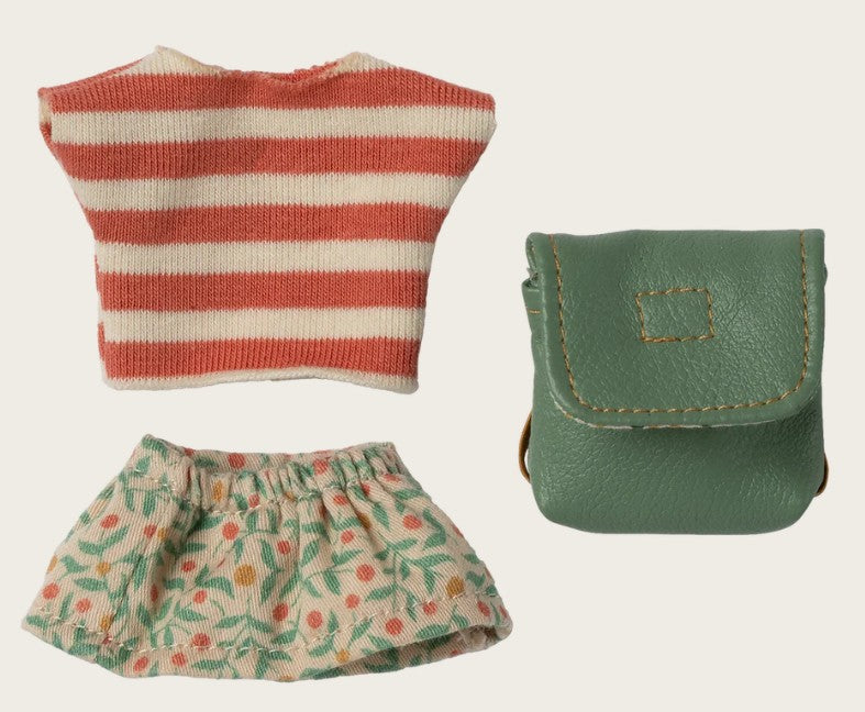 Maileg Clothes and Bag, Big Sister Mouse