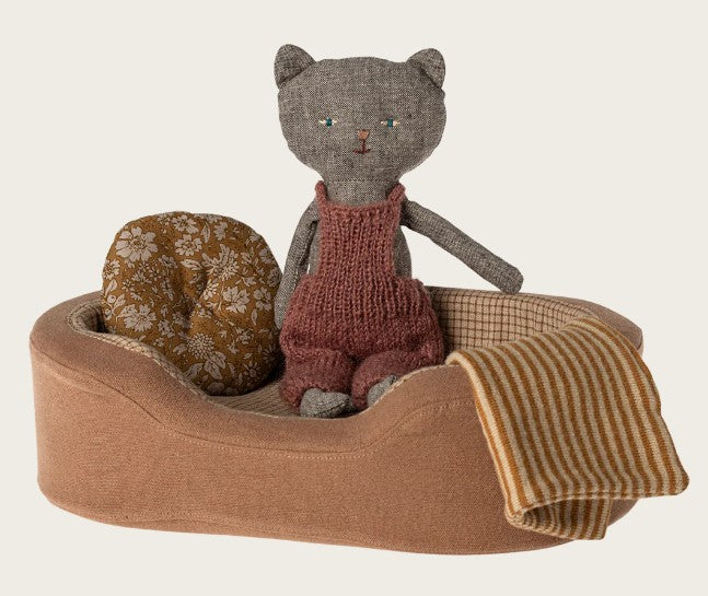Maileg Cosy Basket, Small - Brown