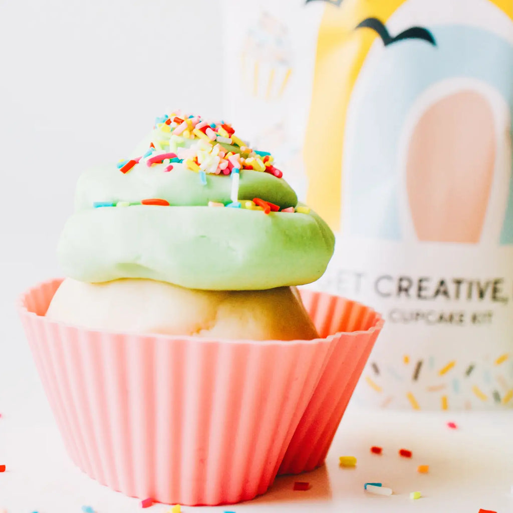 Cupcake Non-Toxic  Play Dough Kit
