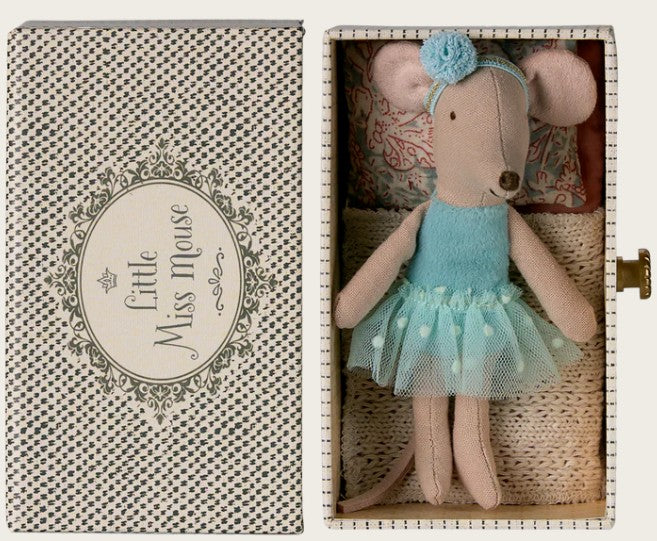 Maileg Dance Mouse in Daybed, Little Sister