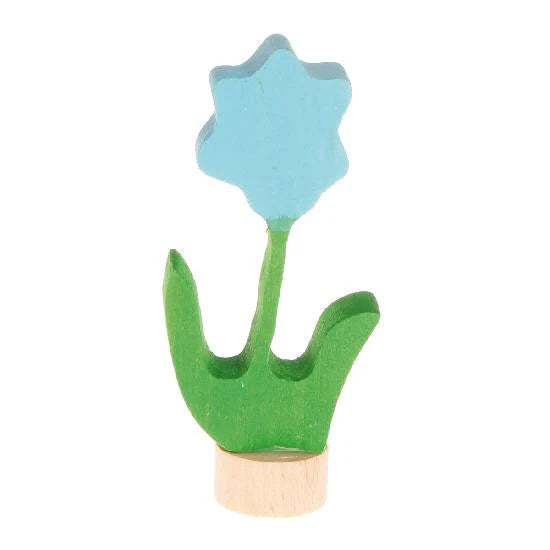 Deco Blue Flower for Celebration Ring