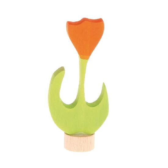 Deco Orange Tulip for Celebration Ring