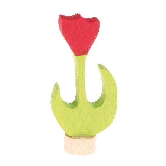 Deco Red Tulip for Celebration Ring