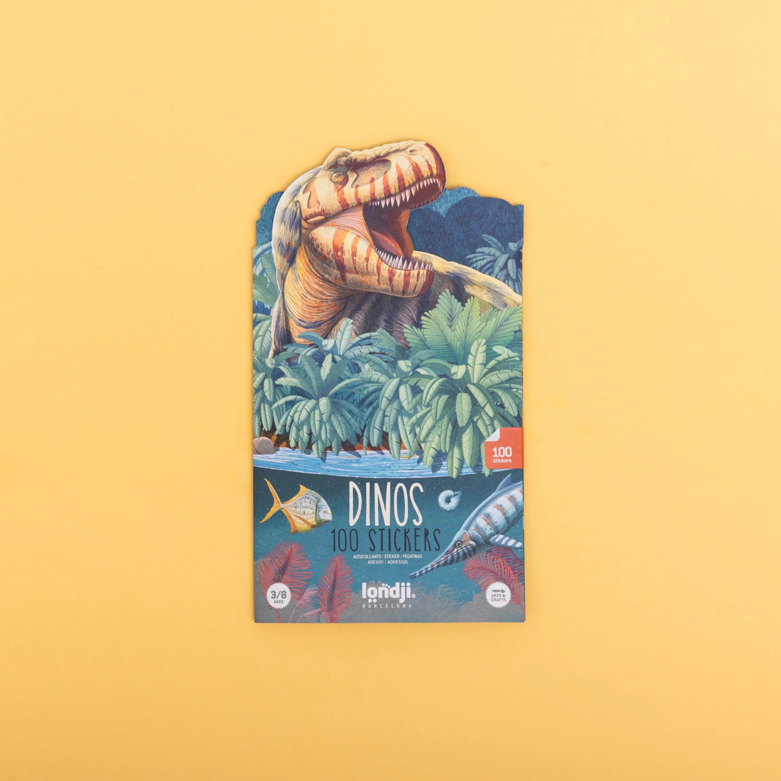 Dino Repositionable Stickers