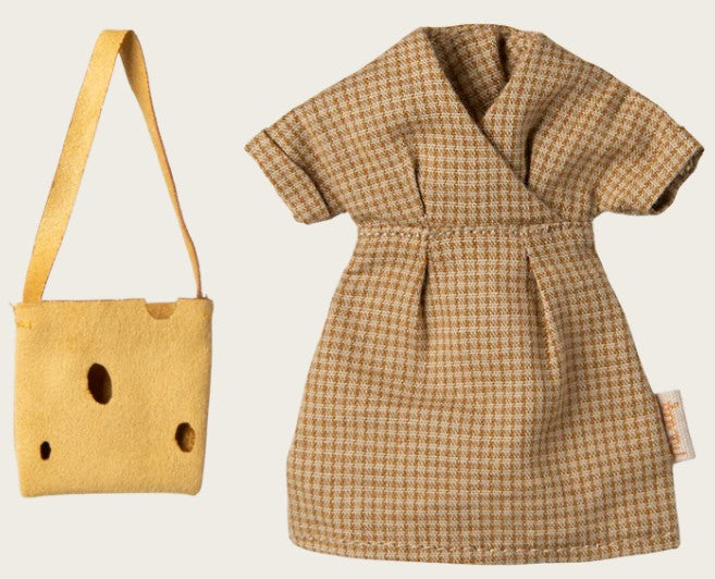 Maileg Dress and Bag, Mum Mouse