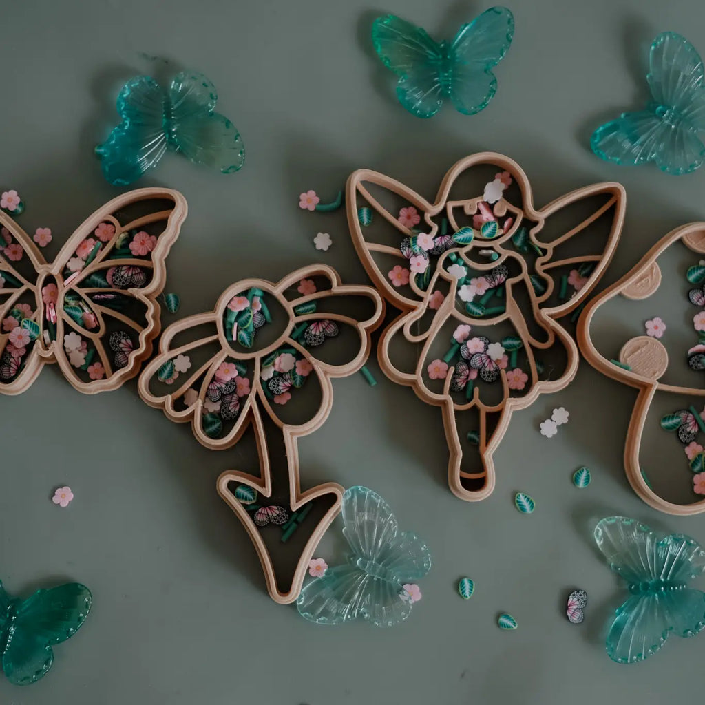 Fairy Cutters Set - Eco Playdough Tools