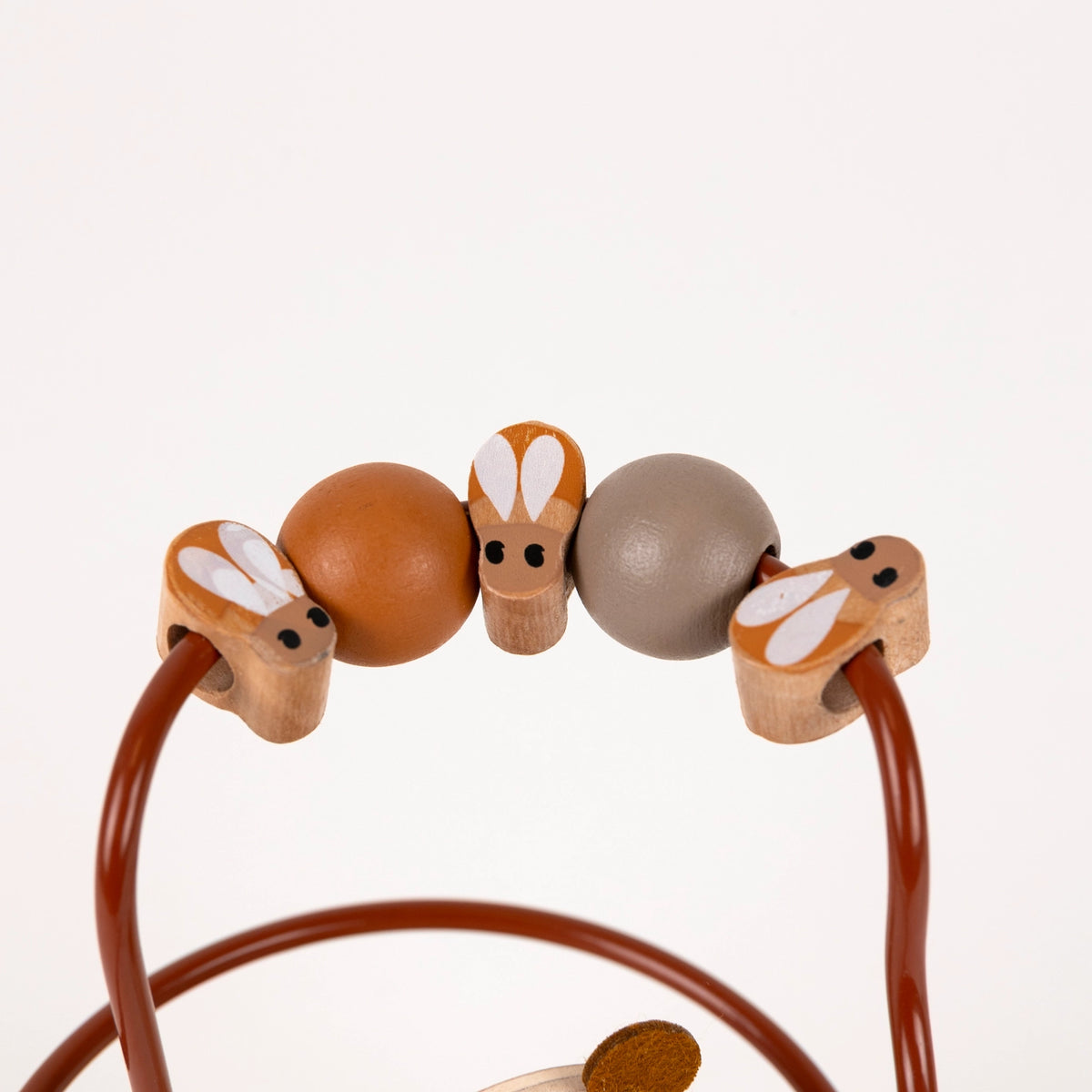 Wooden Marcel the Bear Bead Maze