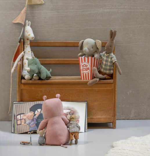 Maileg Safari Friends Elephant, Small - Iron Grey