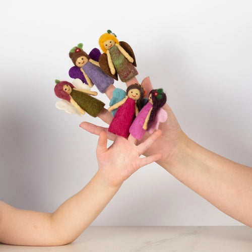 Fairy Felt Finger Puppets