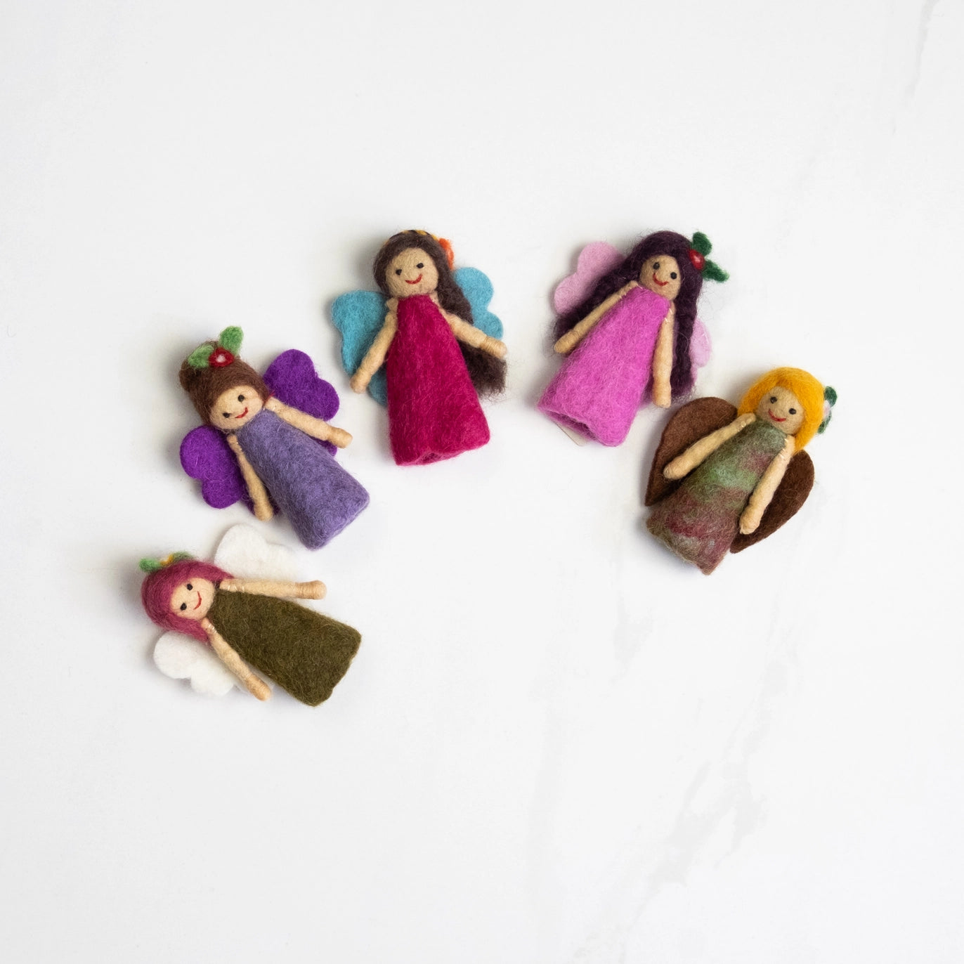 Fairy Felt Finger Puppets