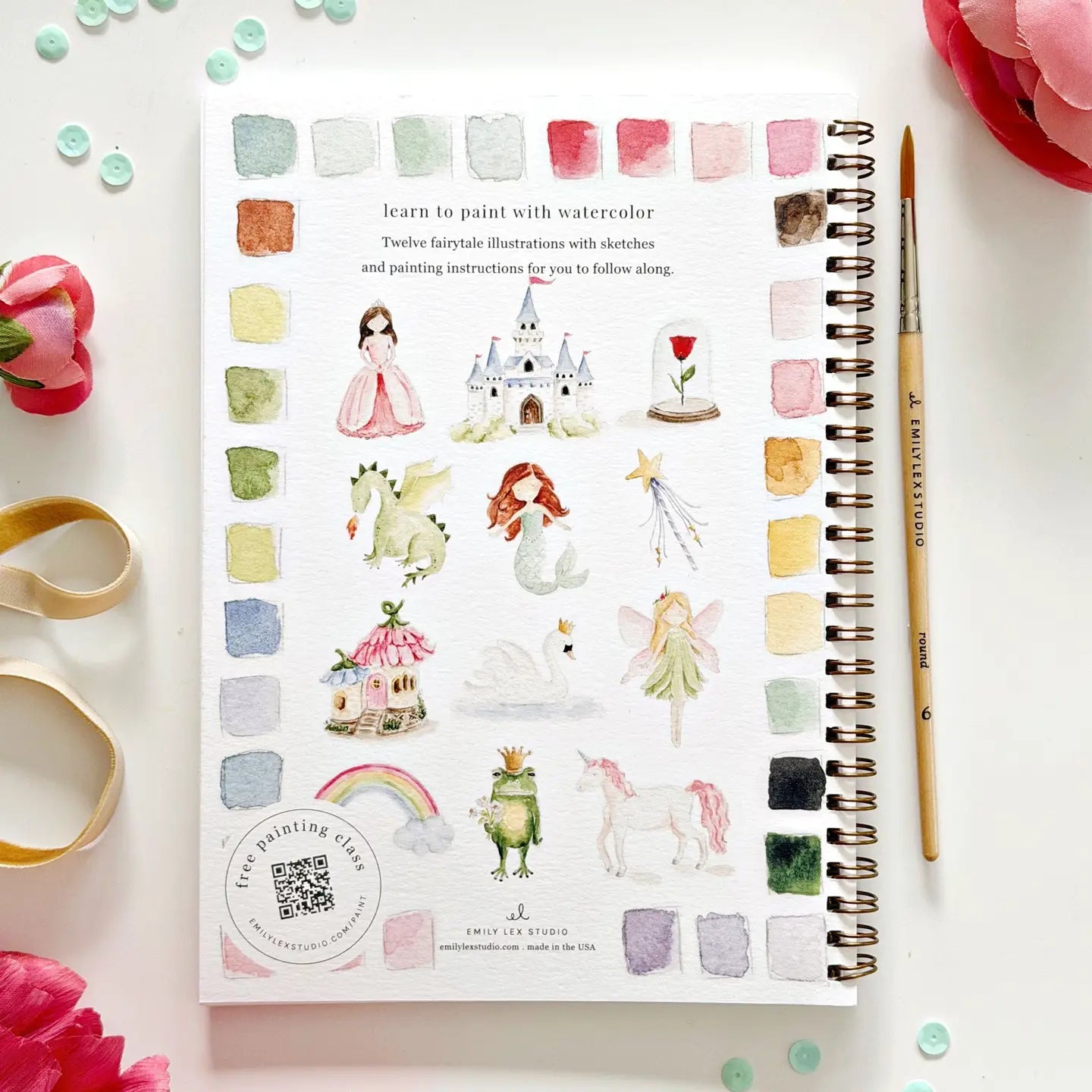 Fairytale Watercolour Workbook