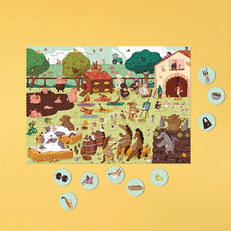 Farmtastic Tractor Puzzle