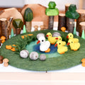 Duck Pond Wool Play Mat