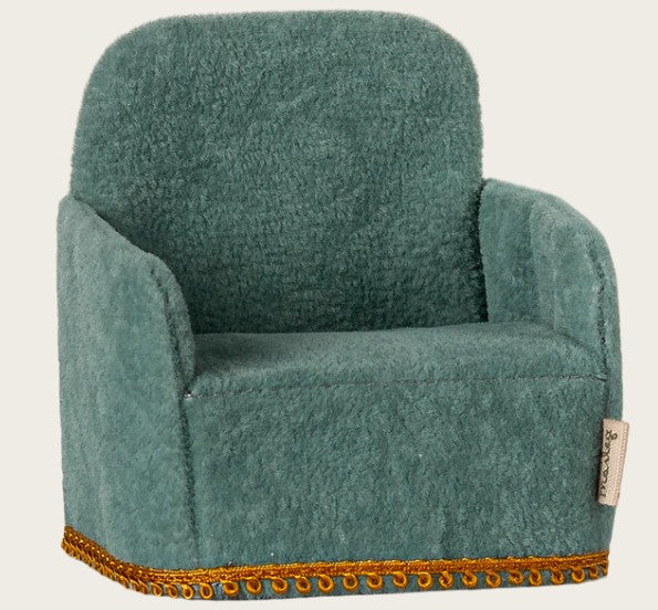Maileg Folding Chair, Mouse - Mint