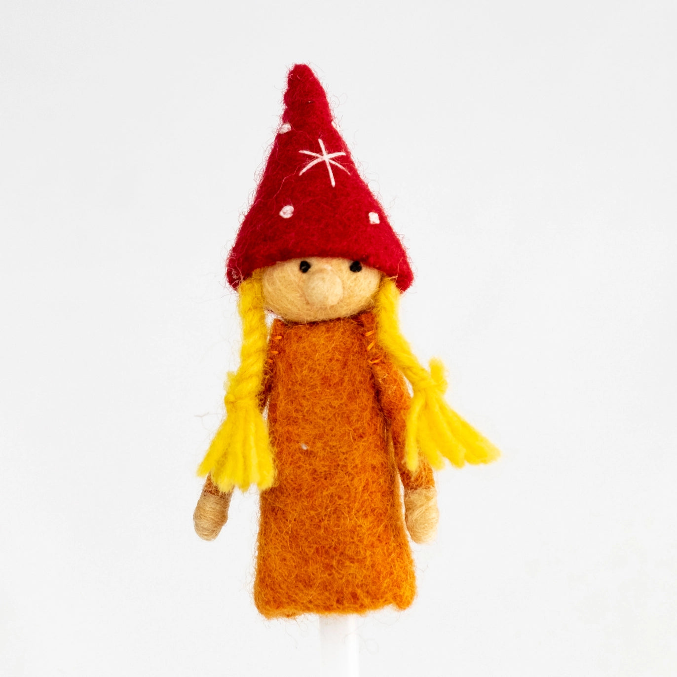 Gnome Felt Finger Puppets