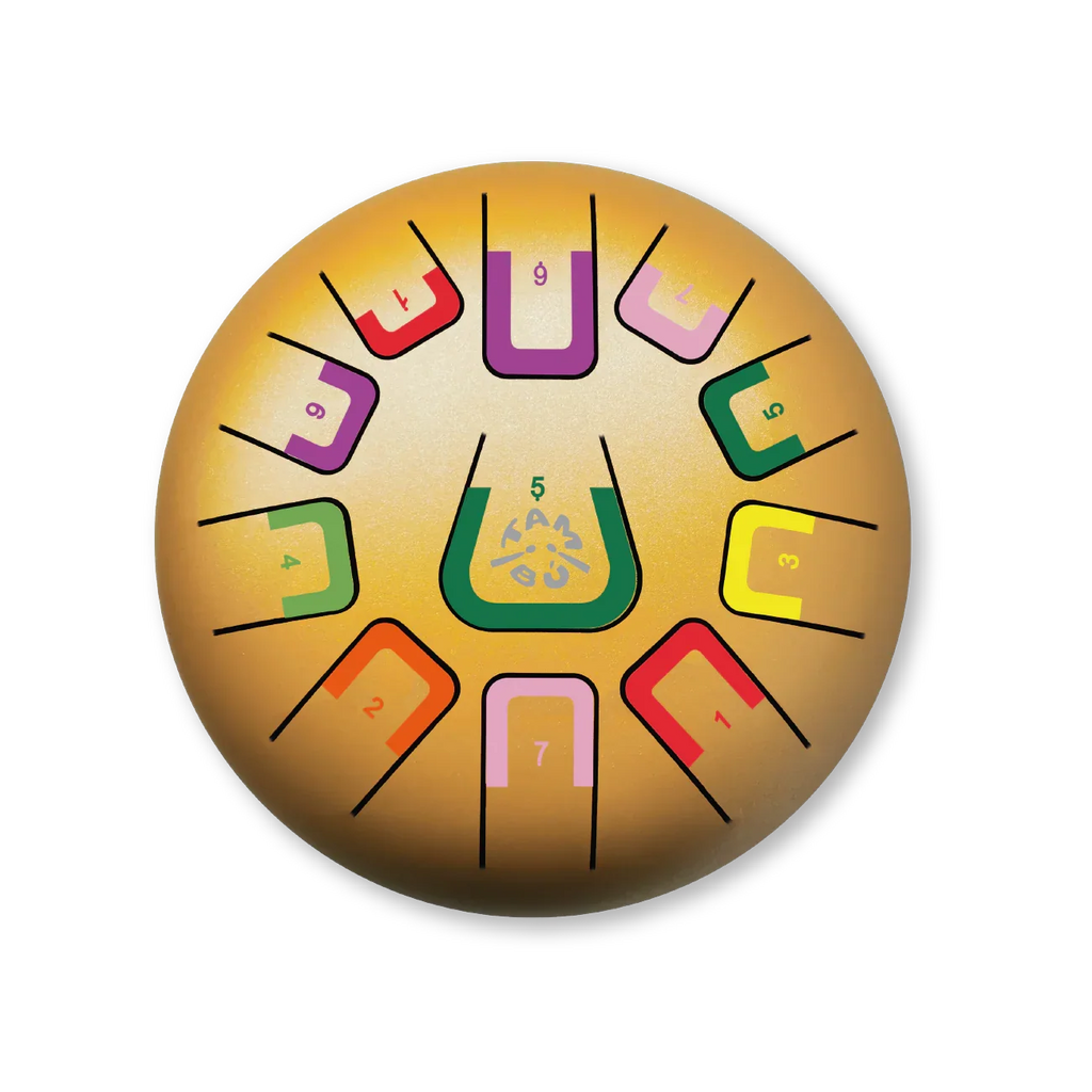 8" Tambu Tongue Drum - Golden