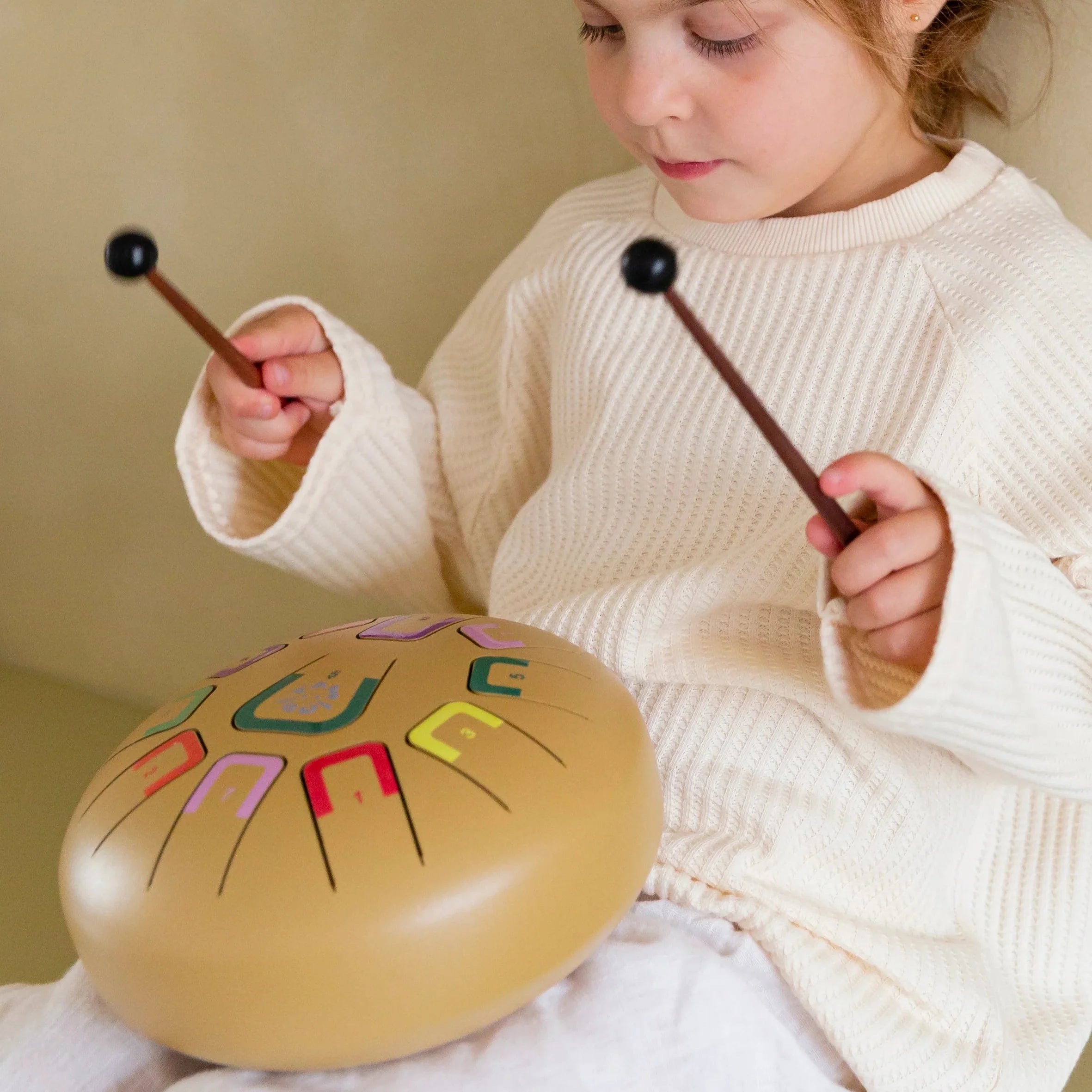 8" Tambu Tongue Drum - Golden