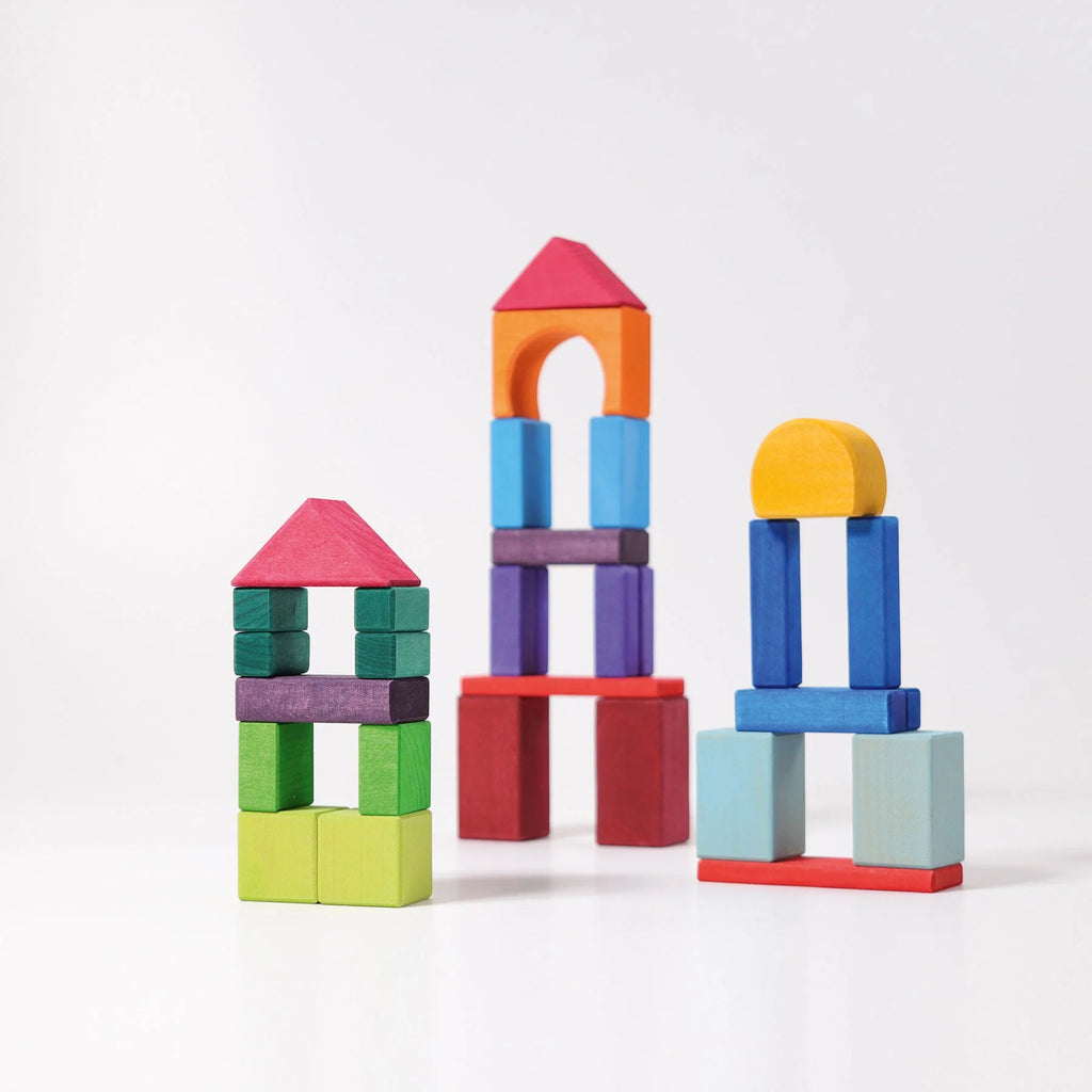 Grimm's Wooden Geometrical Blocks, 30 pc