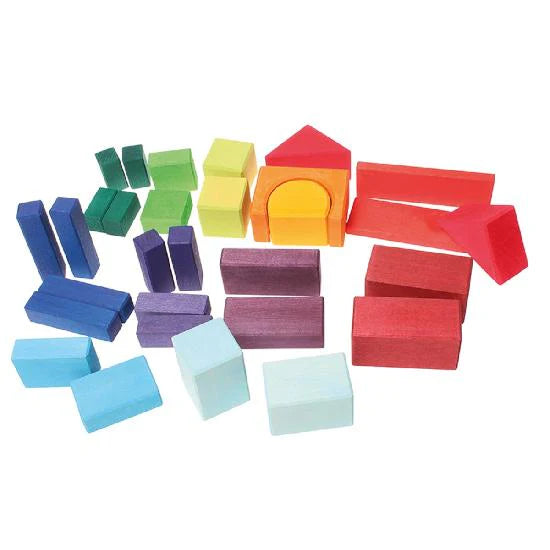 Grimm's Wooden Geometrical Blocks, 30 pc