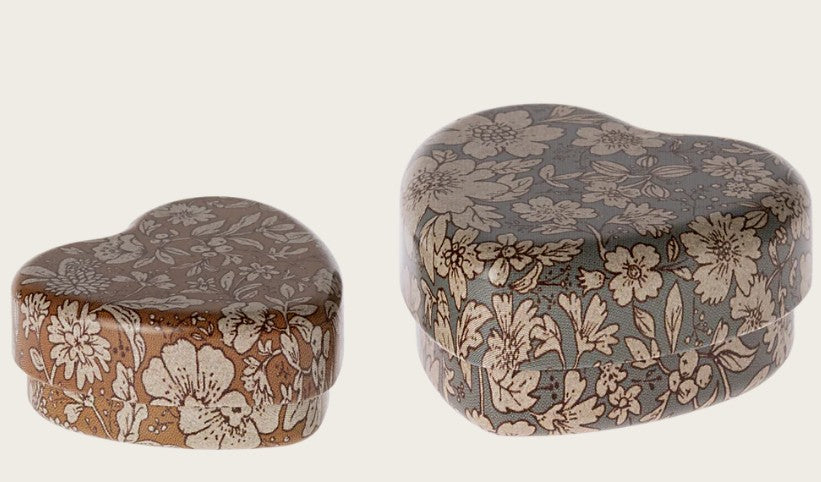 Maileg Metal Heart Nesting Boxes