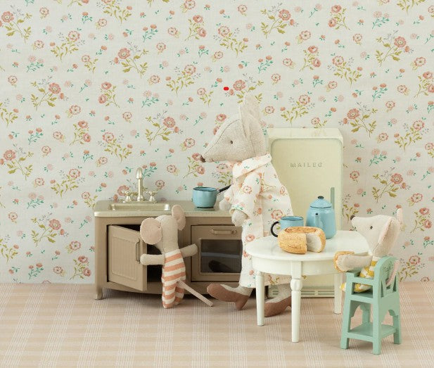 Maileg High Chair, Mouse - Mint