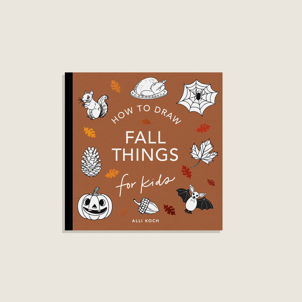How to Draw Fall Things Colouring Book
