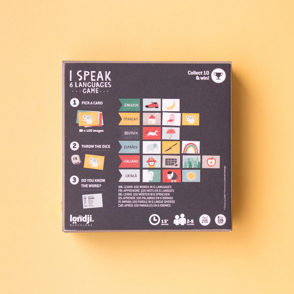 I Speak 6 Languages Game