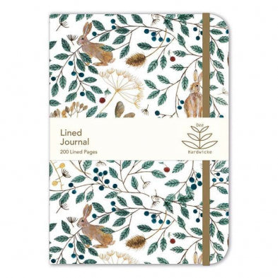 JOURNAL Lined Hares And Berries