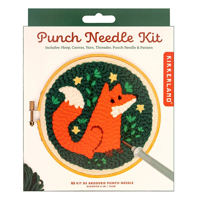 Fox Punch Needle Craft Kit