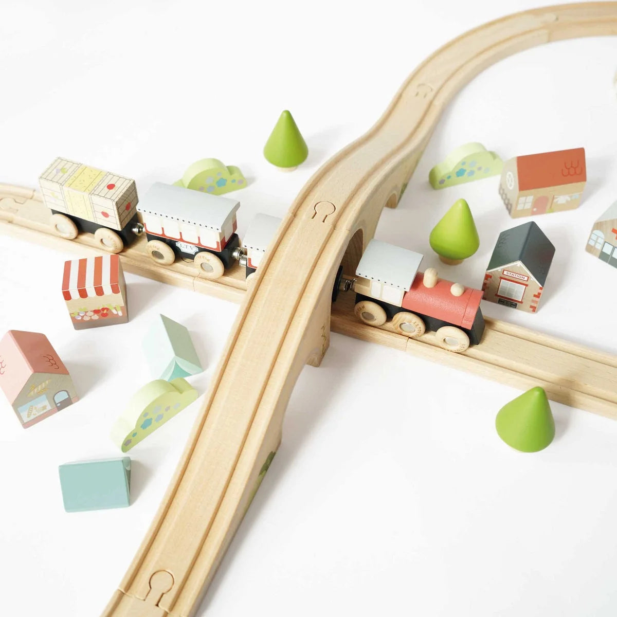 Figure 8 Wooden Train Set