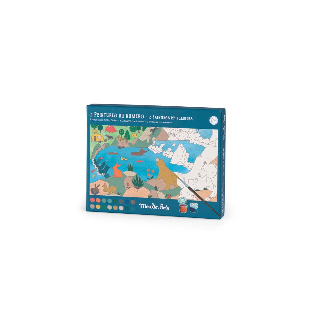 L'Explorateur Paint By Numbers Craft Kit