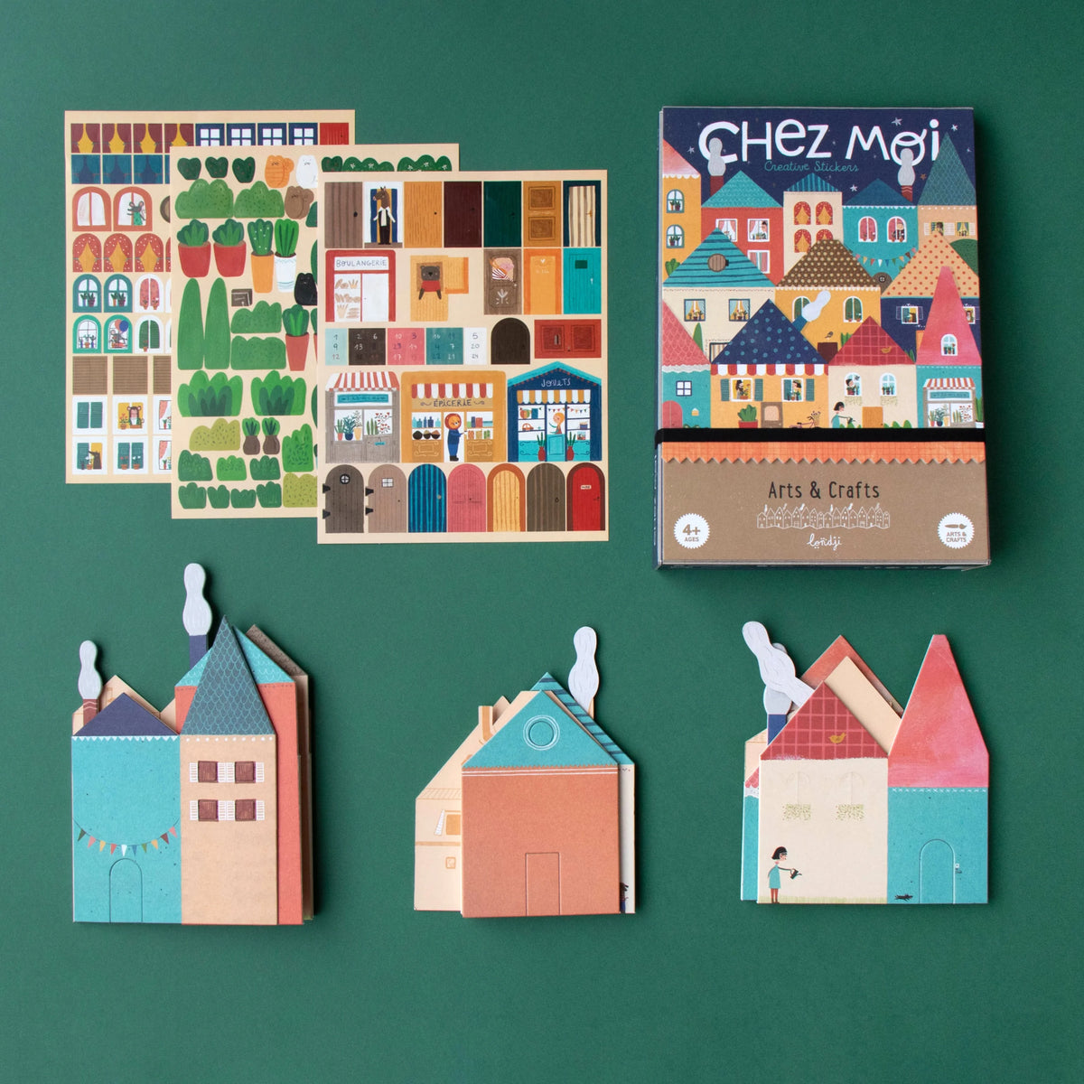 Chez Moi Stickers Arts & Crafts Kit