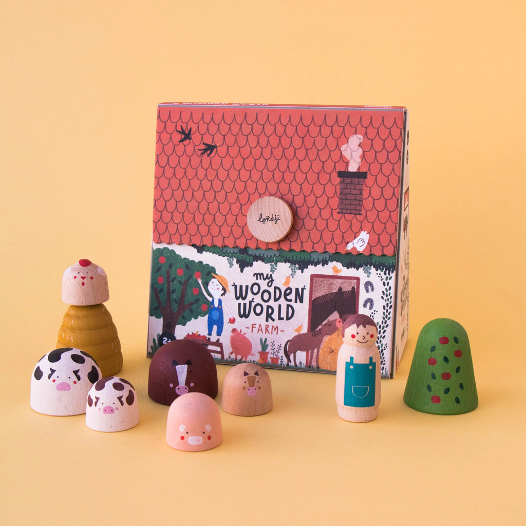 My Wooden World Farm Toy