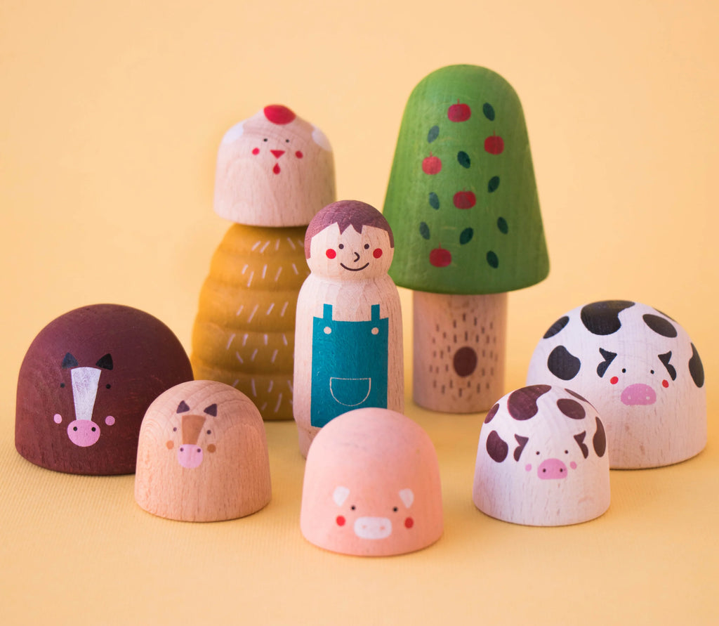 My Wooden World Farm Toy