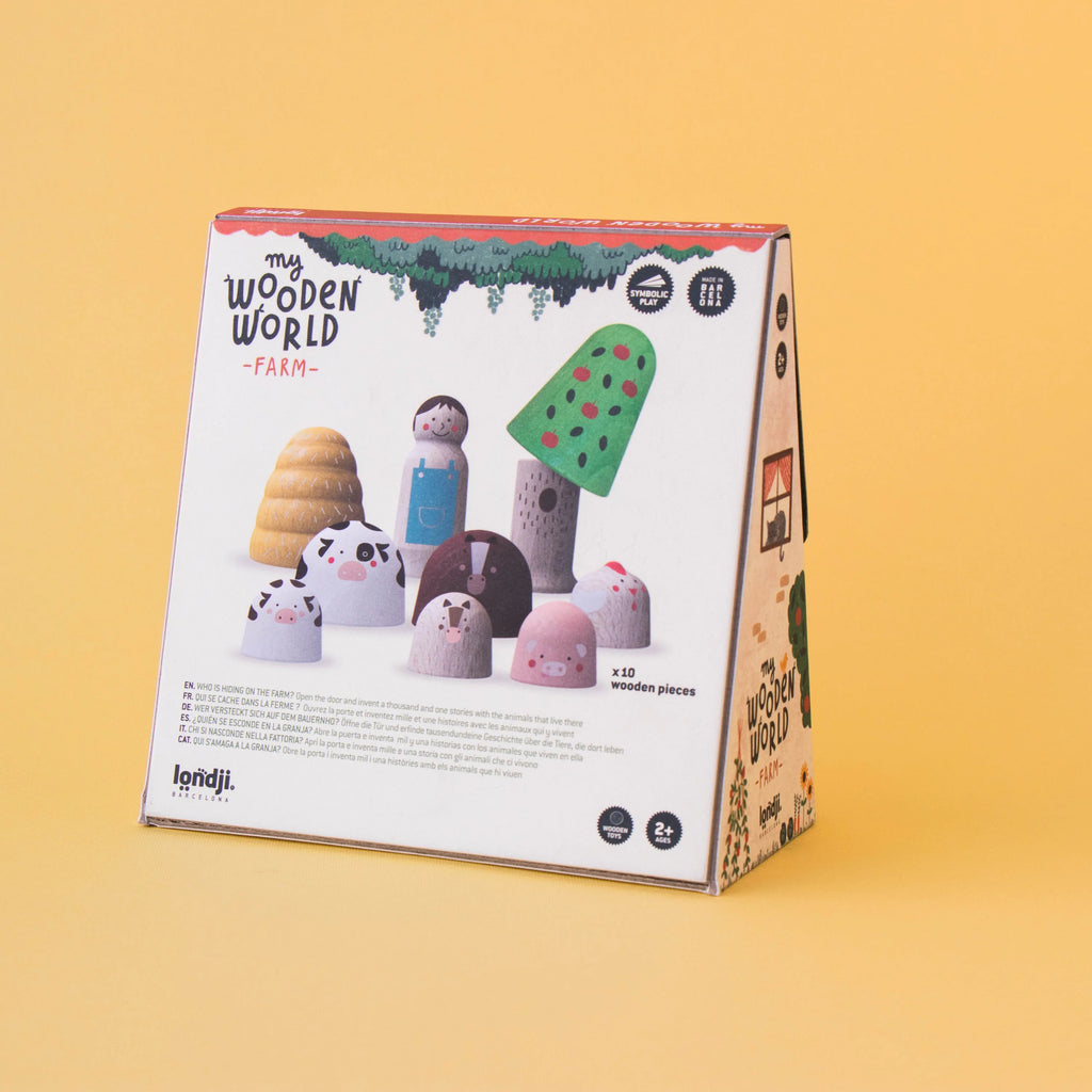 My Wooden World Farm Toy