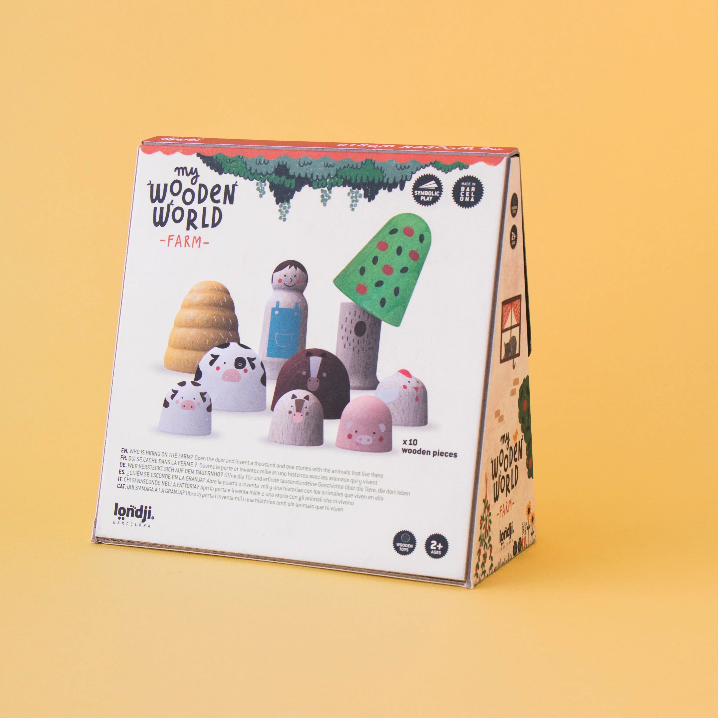My Wooden World Farm Toy