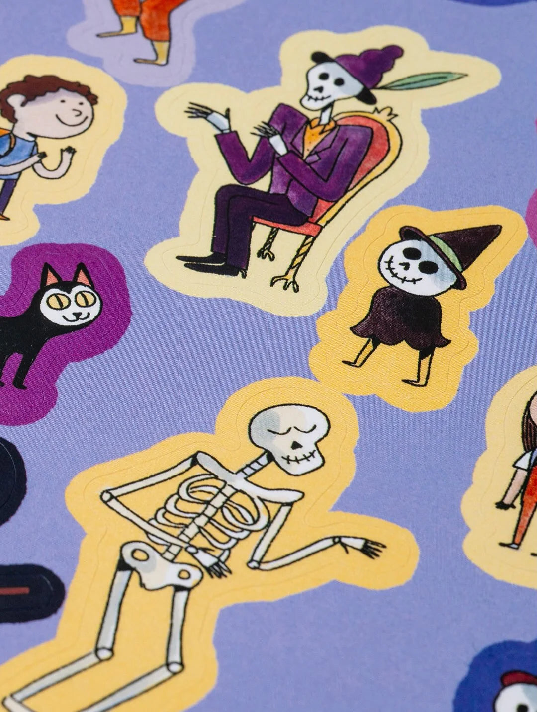 Enchanted World Poster and Stickers for Halloween