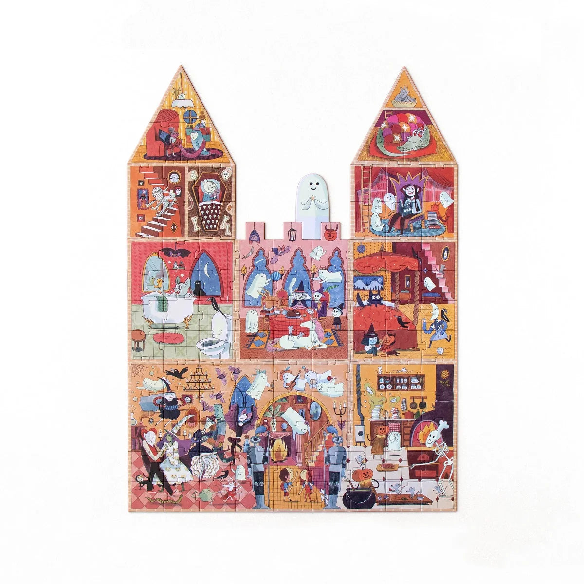 Enchanted Glow-In-The-Dark Reversible Halloween Puzzle