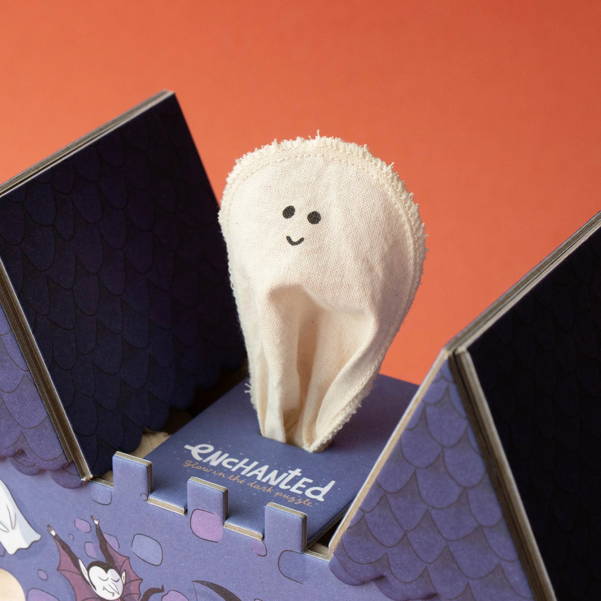 Enchanted Glow-In-The-Dark Reversible Halloween Puzzle