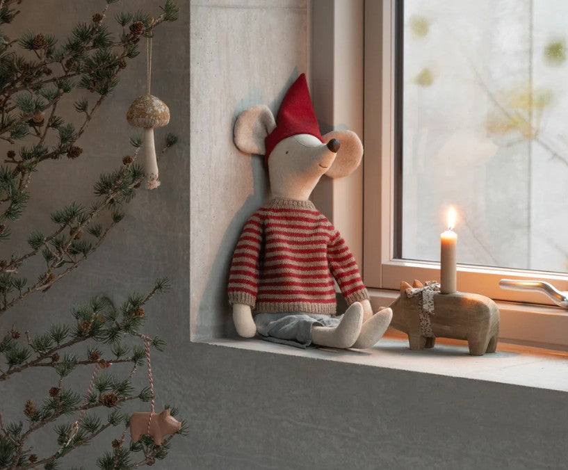 PREORDER Maileg Christmas Mouse, Maxi - Boy