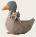 PREORDER Maileg Duck with Bow (Grey)