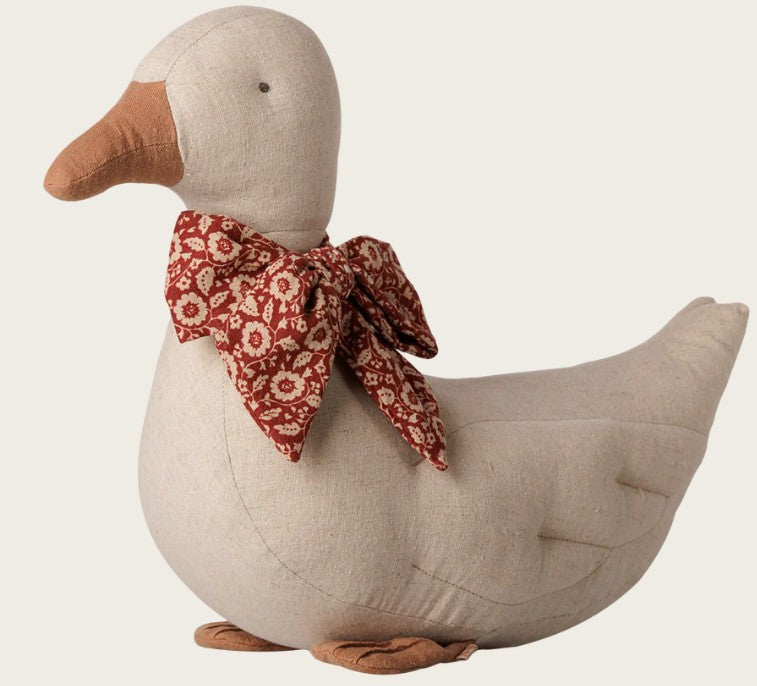 PREORDER Maileg Duck with Bow (Sand)