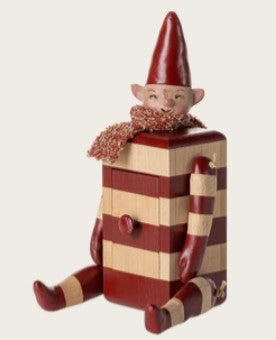 PREORDER Maileg Elf with Drawer (Red)